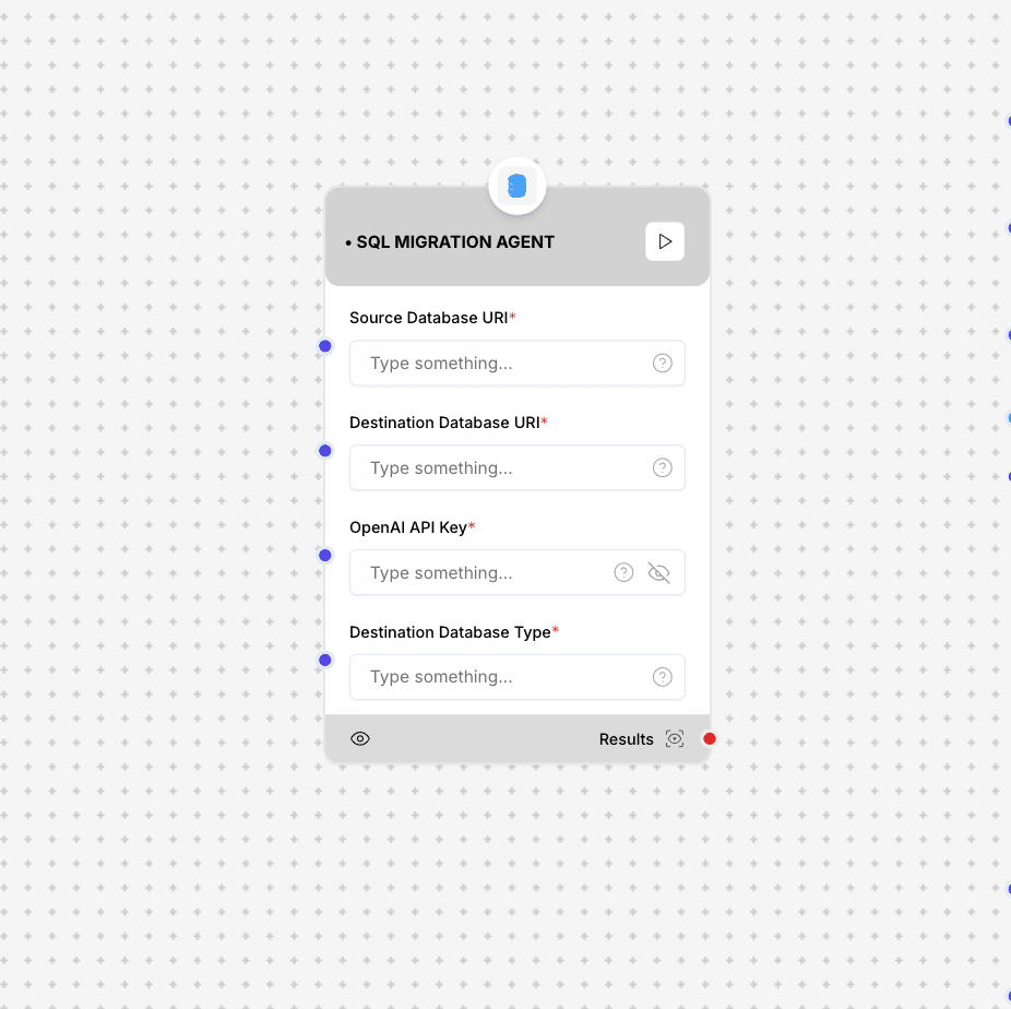 SQL Migration Agent Component