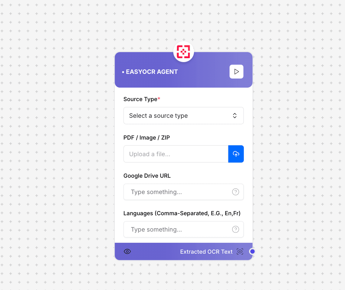 EasyOCR Agent Component