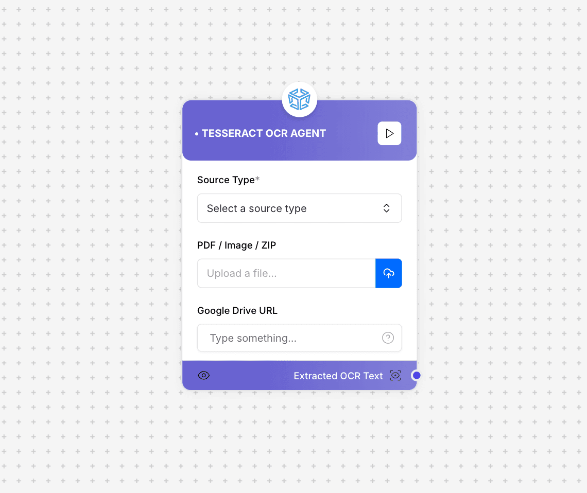 Tesseract OCR Component